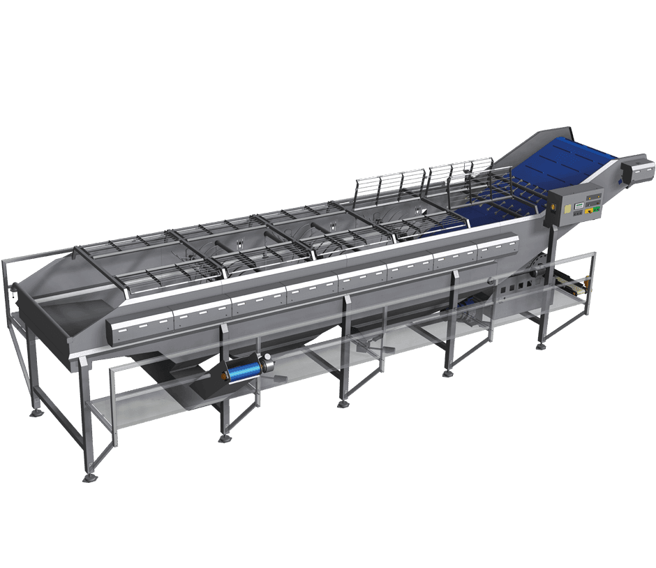 Lavadora de espinacas